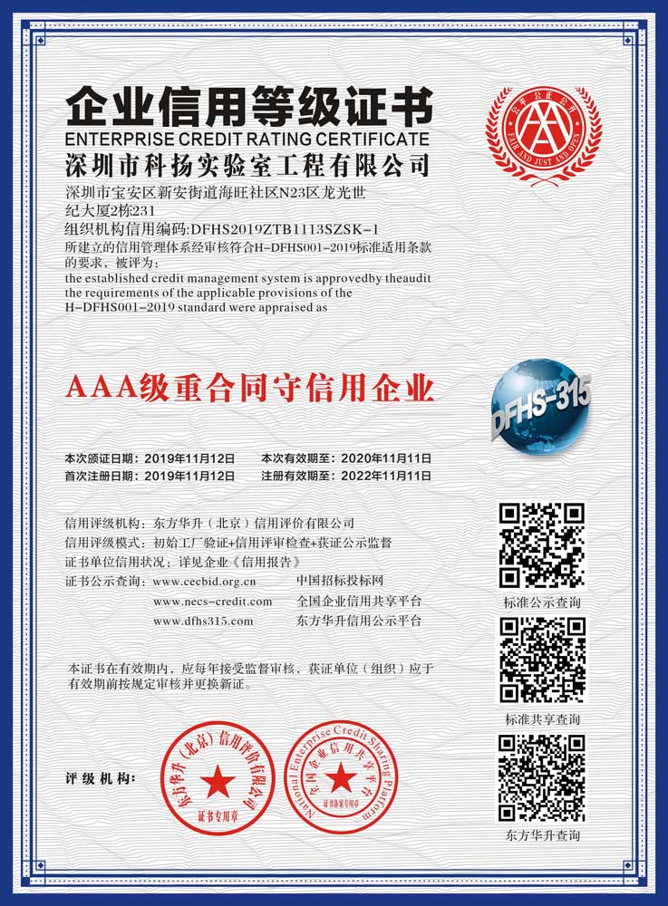 AAA級重合同守信用企業(yè)